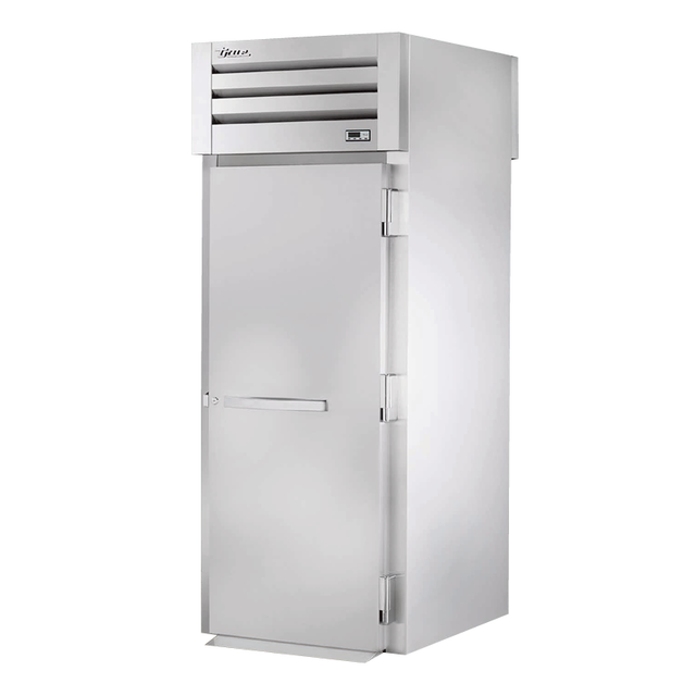 Stainless steel True Refrigeration STR1RRT89-1S-1S Spec Series Refrigerator Roll-thru