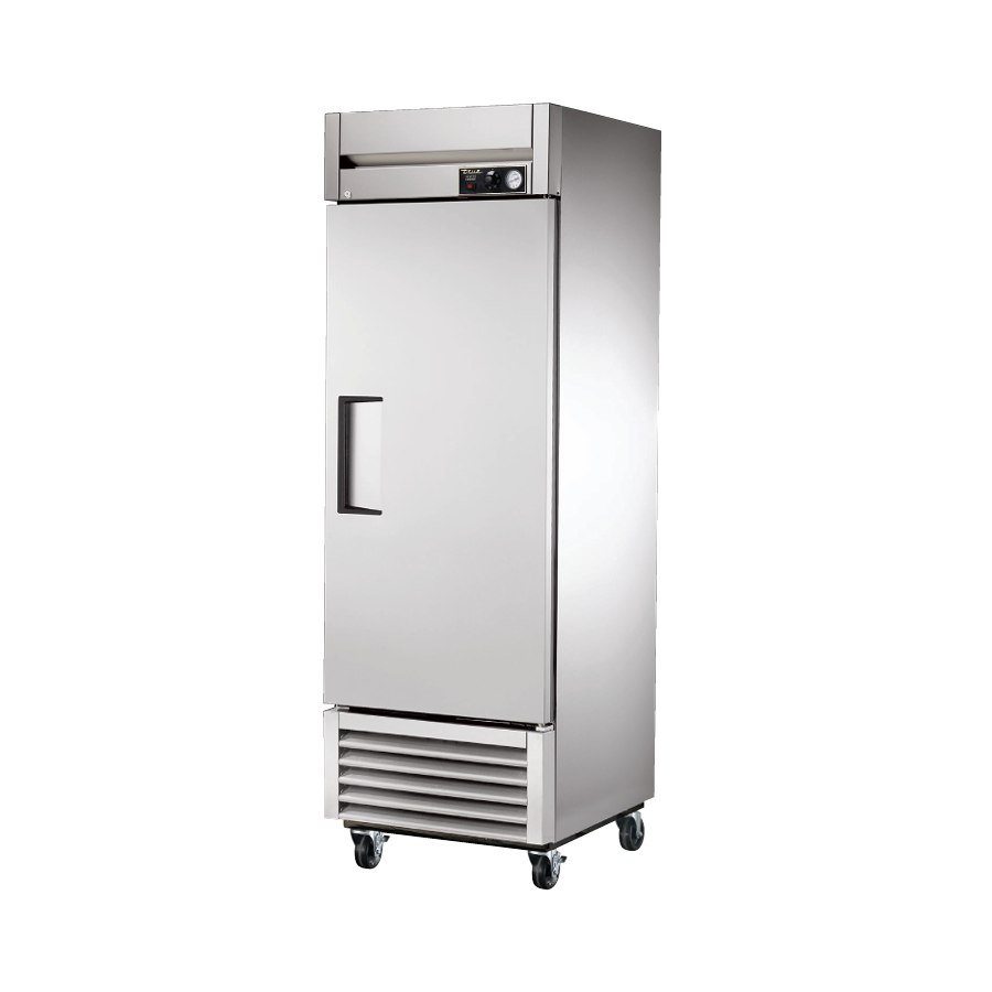 Stainless steel True Refrigeration heated cabinet on wheels for commercial use