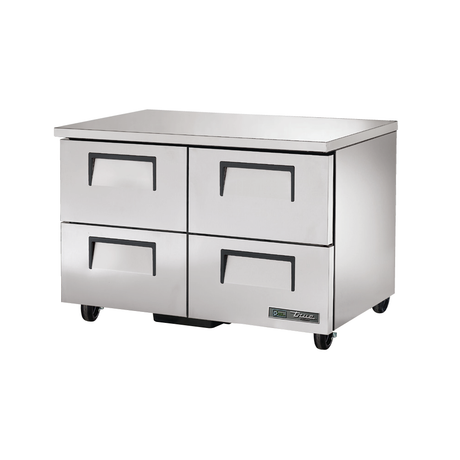 Stainless steel Undercounter Freezer True Refrigeration TUC-48F-D-4-HC with four drawers