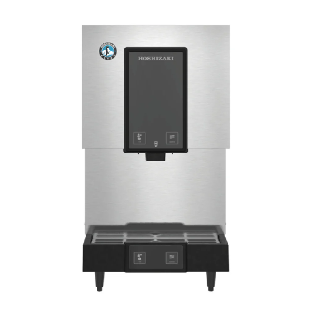 What is the ambient temperature range for the ice maker's operation?