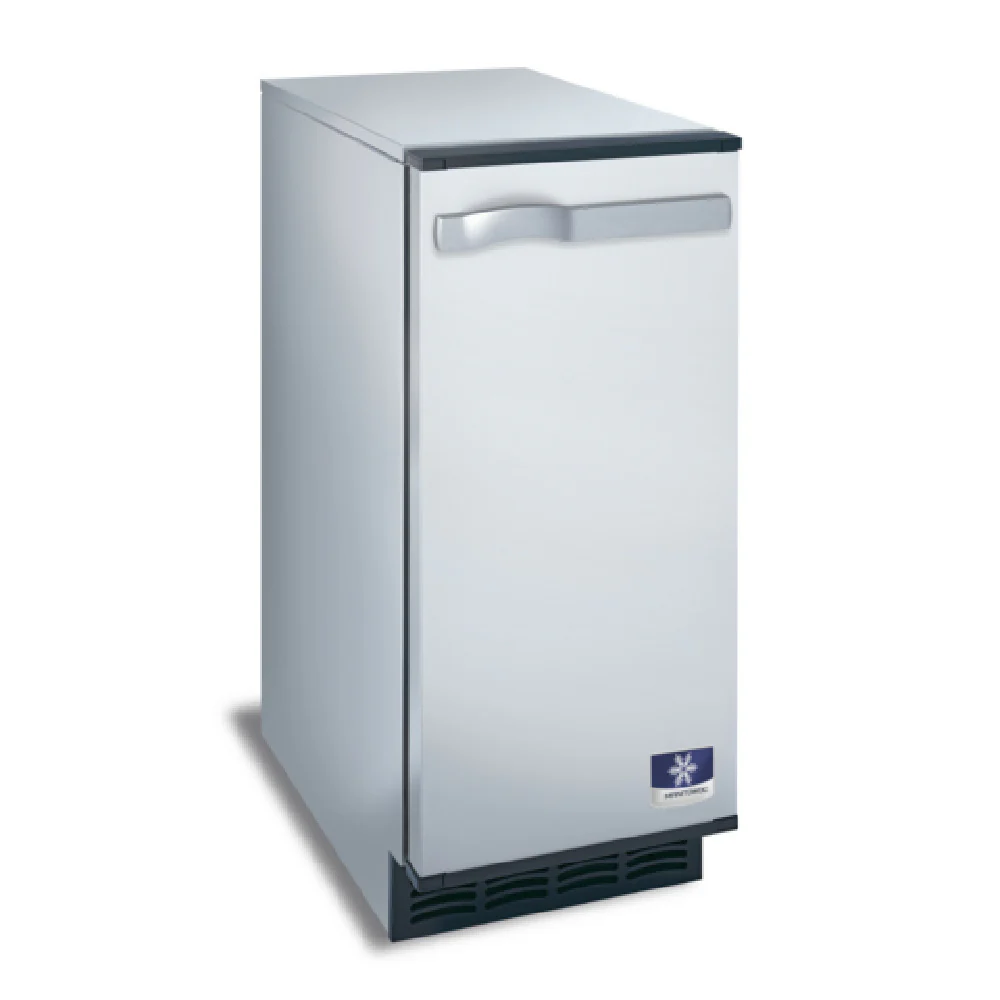 How does a Manitowoc ice machine know when the bin is full?