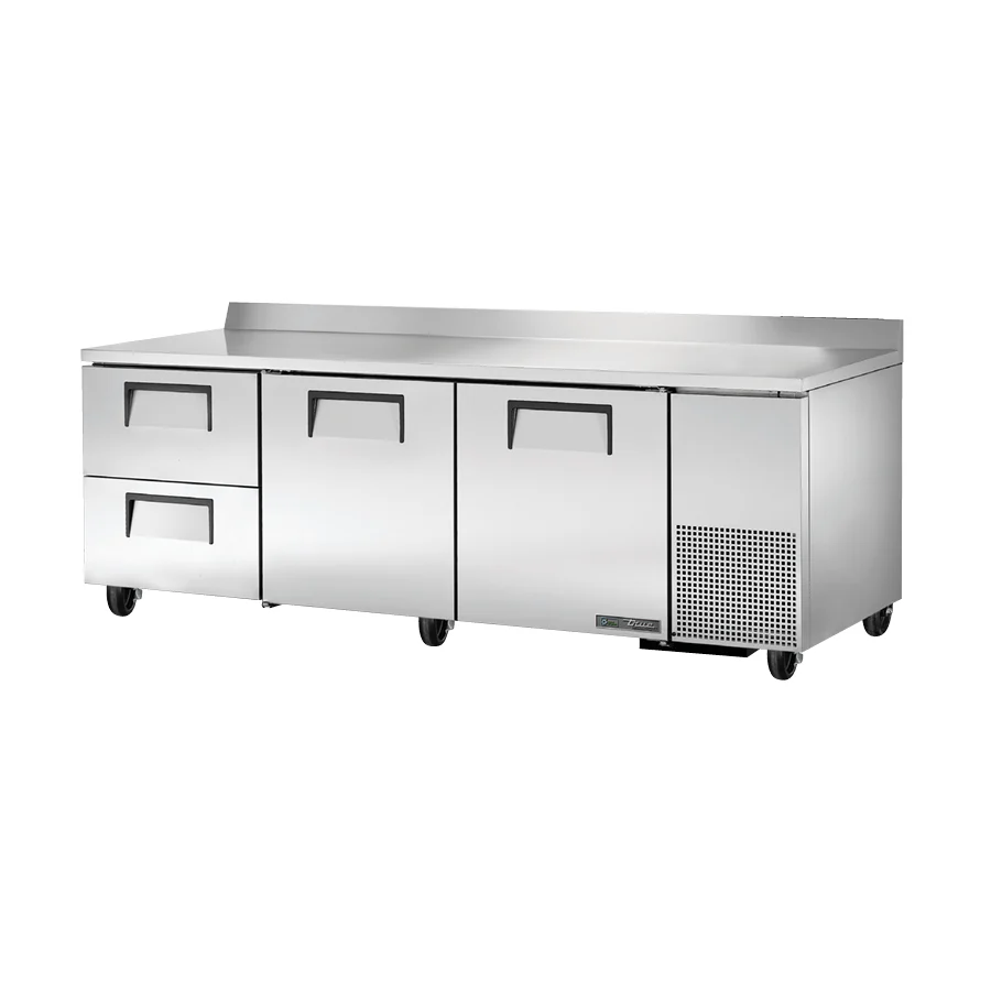True Refrigeration TWT-93D-2-HC Deep Work Top Refrigerator Three-section Questions & Answers