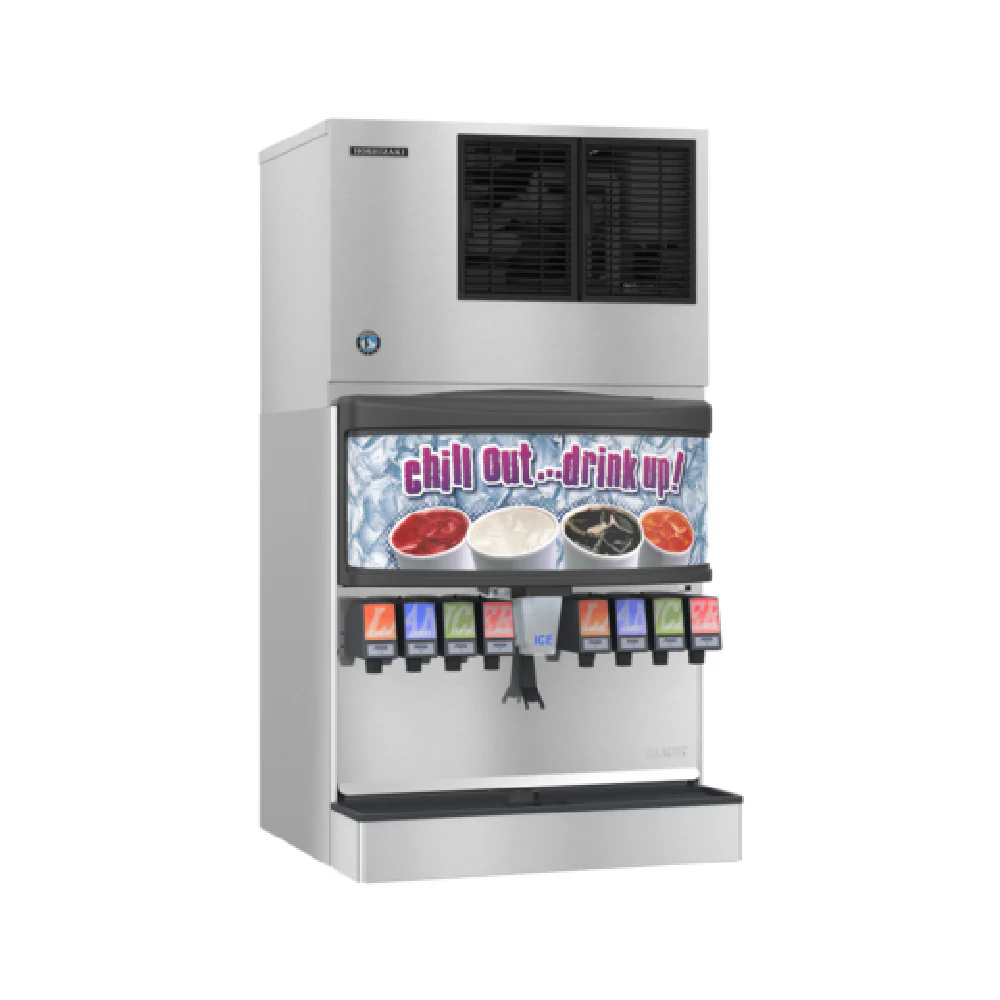 What is the width of the ice maker?