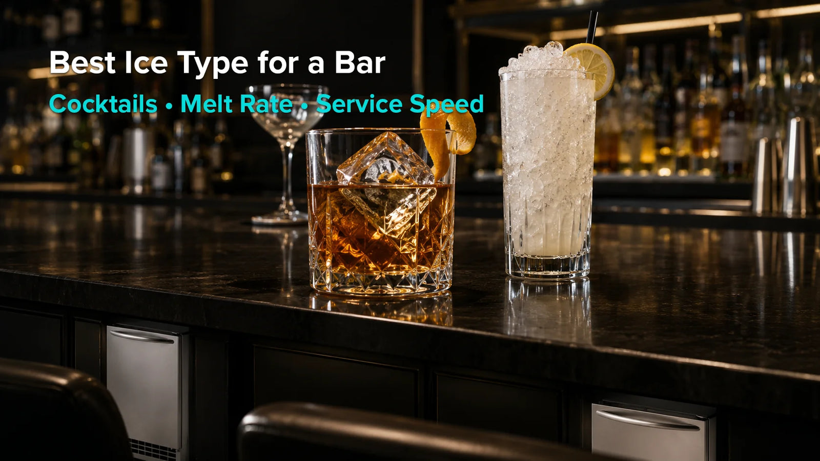 best ice type for bars
