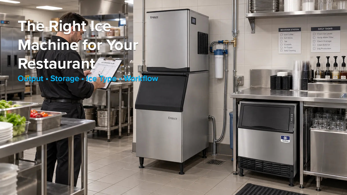 commercial ice machine for restaurant