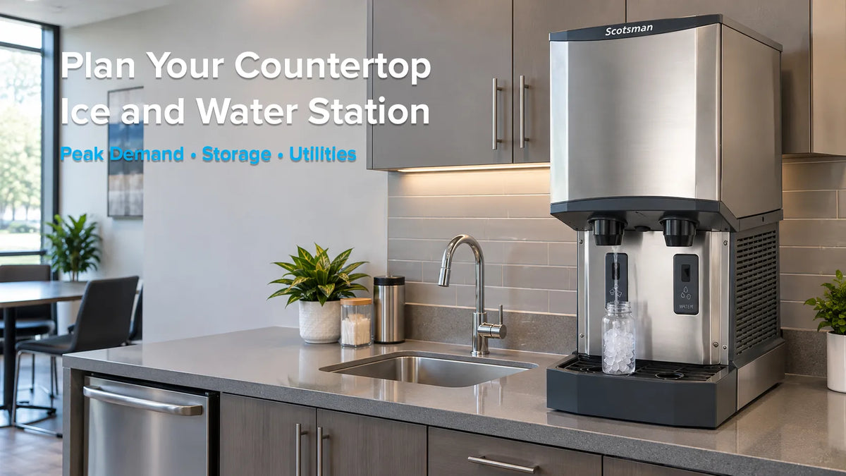countertop ice water dispensers