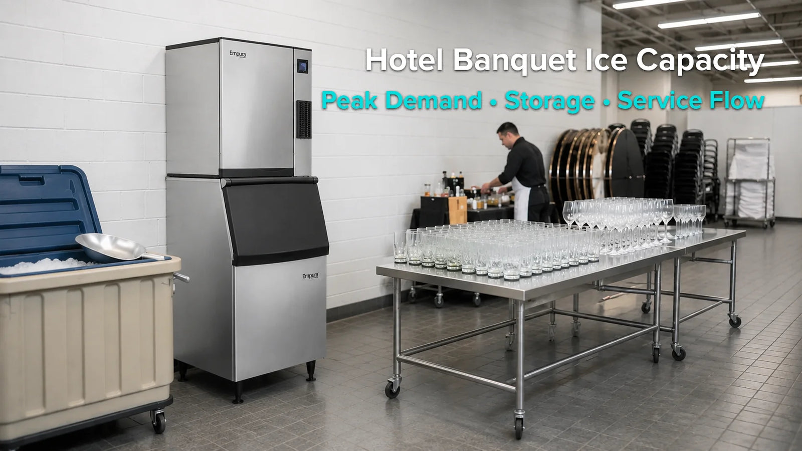 ice machines for hotel banquet