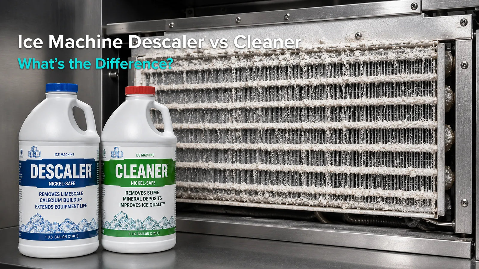 ice machine cleaners and descalers