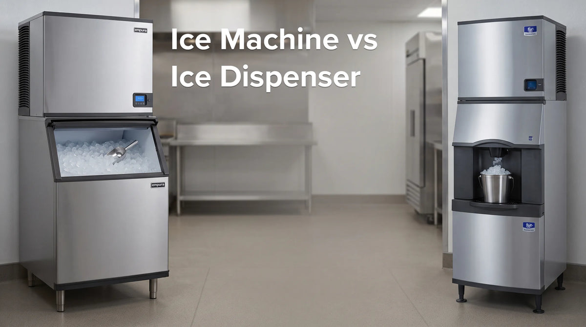 ice machine vs ice dispenser