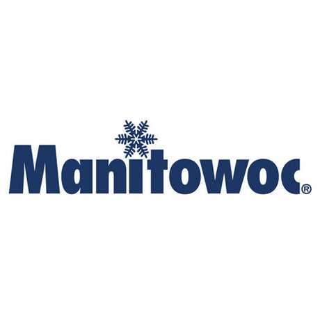 Manitowoc logo with blue snowflake symbol representing quality ice machines.