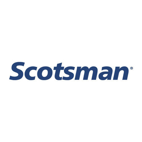 Scotsman logo in blue on white background, representing Scotsman ice machine brand.