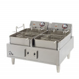 Split Pot Countertop Electric Fryers