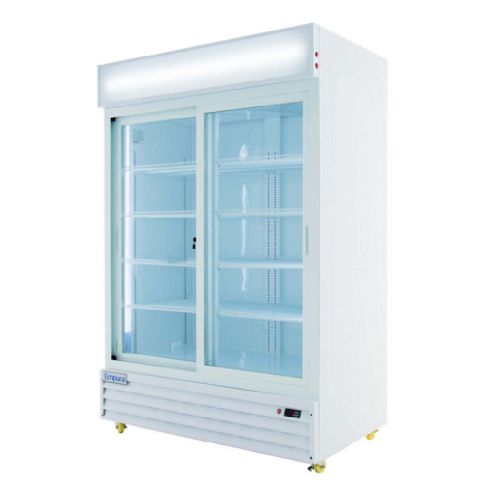 Empura ESM-42W - Refrigerated Merchandiser, 52.36"W X 27.56"D X 79.65"H, 42 Cu. Ft. Capacity