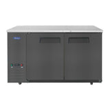 Atosa USA, Inc. SBB59GRAUS2 - Atosa Back Bar Cooler, Shallow Depth, Two-section
