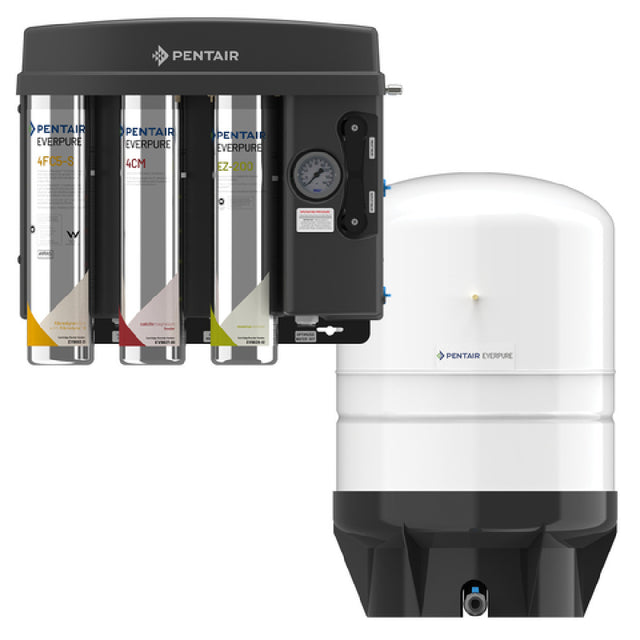 Everpure EZ-RO 200/10G-BL EZ-RO Reverse Osmosis System Combines RO Water & Mineral-addition Followed By A Precision Blend Valve For Variable TDS Adjustment To Produce Up To 200 Gpd