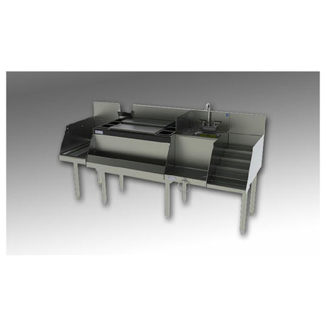 Perlick UCS60B-LF - Underbar Ice Bin/Cocktail Station, Blender Station, 60"W X 24"D