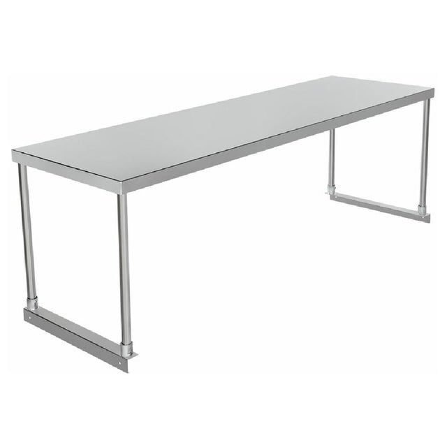 Stainless steel single-tier buffet shelf for Empura Stainless ESOS1860, standard duty design