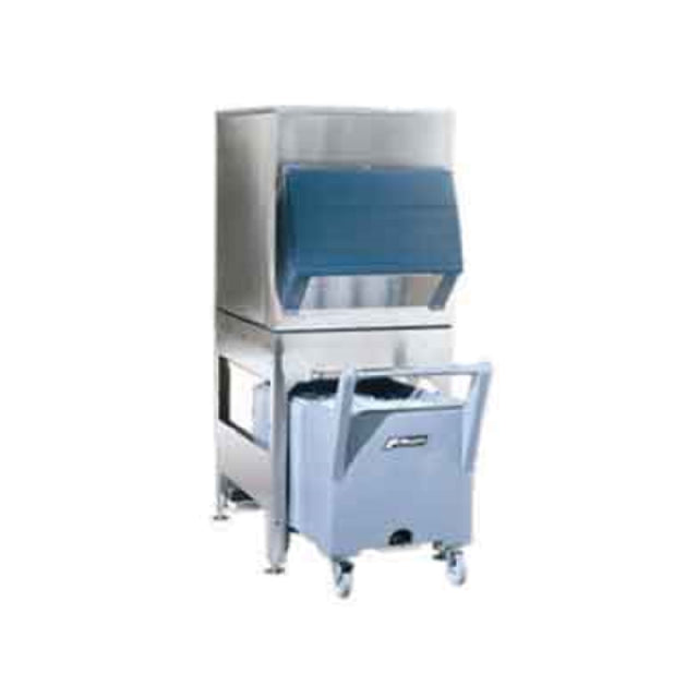 Follett ITS700SG-31 ITS Ice Storage And Transport System Elevated Gravity Dispense Bin With (1) SmartCART 240 Ice Cart