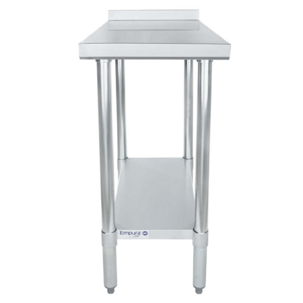 Empura FT1530E - Filler Table, 15"W X 30"D X 34.75"H, 18 Gauge 430 Stainless Steel