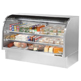 True Mfg. - Specialty Display TCGG-72-S-HC-LD - Curved Glass Deli Case, 72-1/4"W