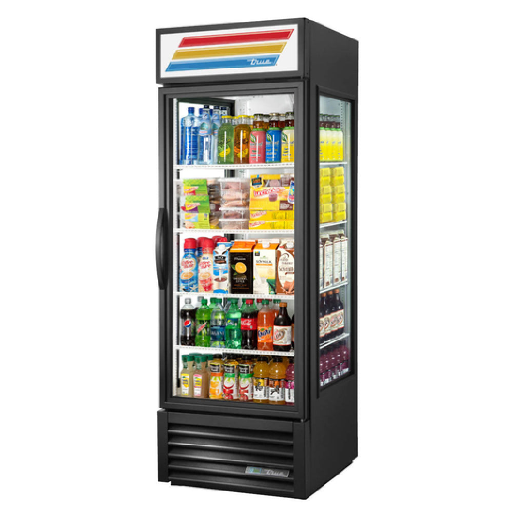 True Mfg. - General Foodservice GEM-23-HC~TSL01_BL - Glass End Merchandiser, One-section