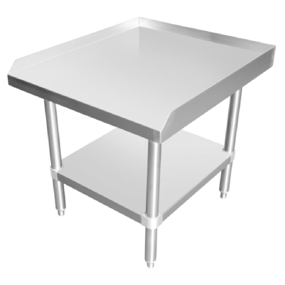 Atosa USA, Inc. ATSE-3024 - MixRite Equipment Stand, 24"W X 30"D X 24"H, Stainless Steel Top With Upturn On Rear & Sides