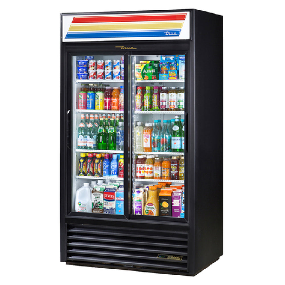 True Refrigeration GDM-37-HC-LD_WH Refrigerated Merchandiser Two-section