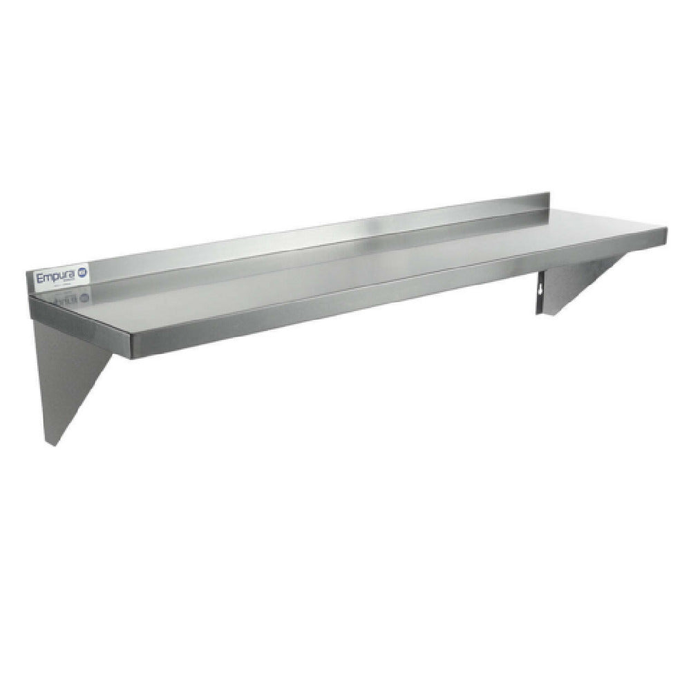 Empura Stainless 1248WS18G Wall Mount Storage Shelf 48"W X 12"D X 13"H