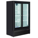 Empura SS-P300WA-B - Refrigerator Merchandiser, 35.4"W X 19.45"D X 55.62"H, 10 Cu. Ft Capacity