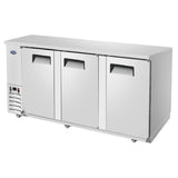 Atosa USA, Inc. MBB90GR - Atosa Back Bar Cooler, Three-section, 89-3/10"W X 28-1/10"D X 40-1/8"H