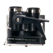 Pentair Everpure QL3 Water Filtration System with dual cartridges and black housing