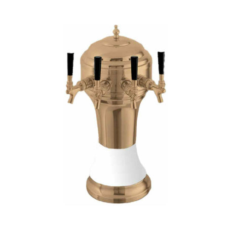 Perlick 4056WH3B - Roma Draft Beer Tower, Countertop, 8-1/8" Diameter X 20-1/2"H