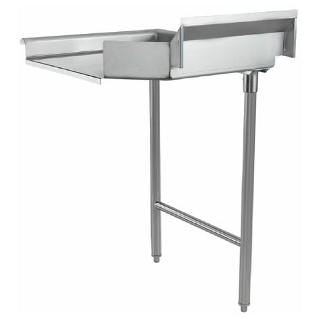 Stainless Steel Empura ECDT24L Clean Dishtable with Straight Design for Commercial Use