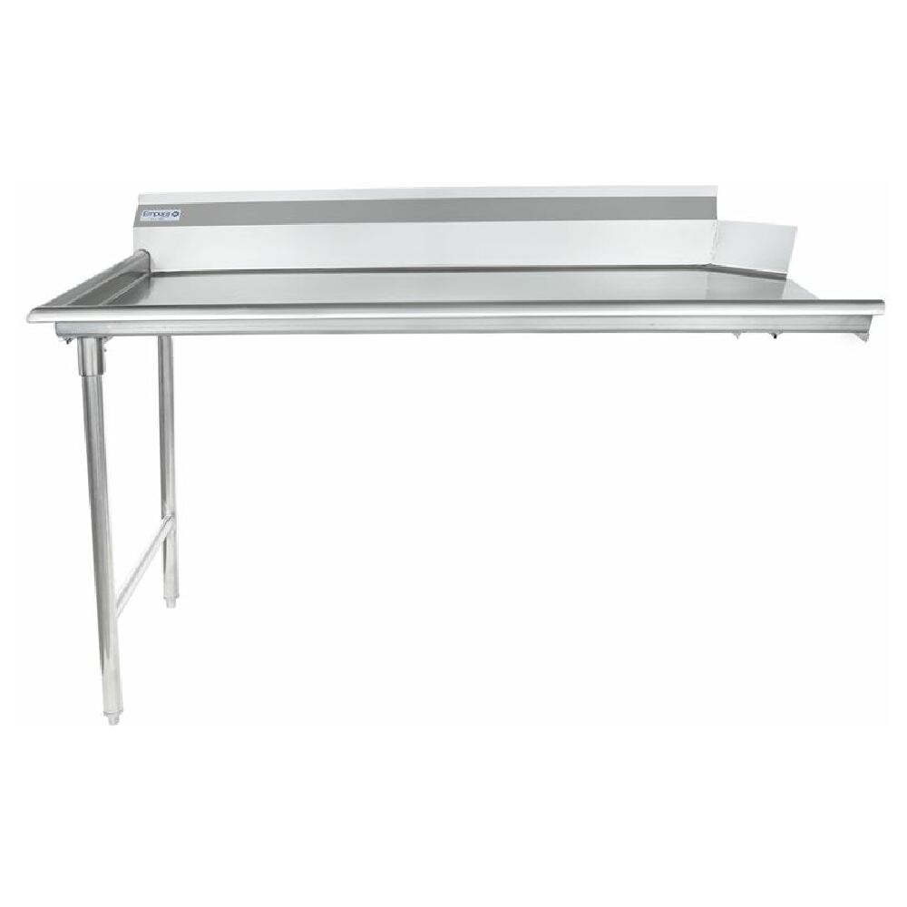 Empura Stainless ECDT60L Clean Dishtable Straight Design 30"D X 60"W X 41.5"H Overall