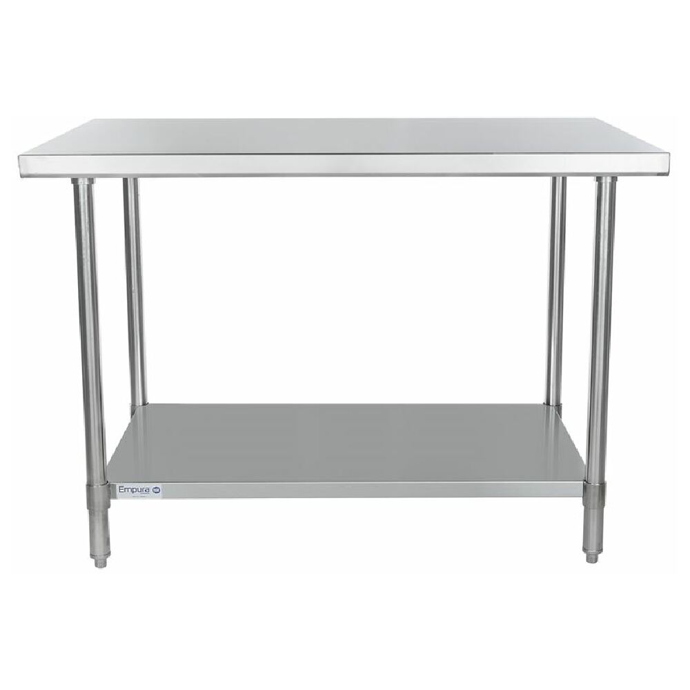 Empura Stainless SWT3048 Empura SUPER DUTY Work Table 30" X 48" No Backsplash