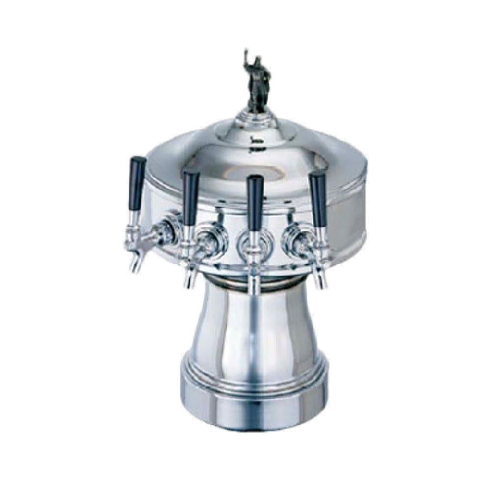 Perlick 4005-4B - Gambrinus Draft Beer Tower, Countertop, 12-3/4" Diameter X 19-3/8"H
