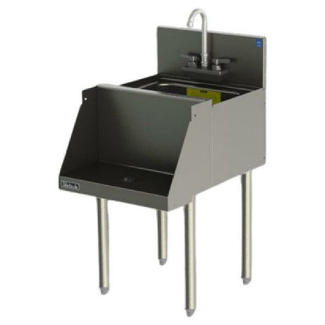 Perlick TSD12BLW TSD Series Blender Station 12"W Dump Sink (10-5/8" X 9-5/8" X 6")