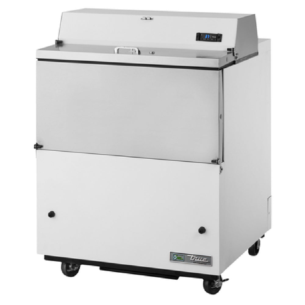 True Mfg. - General Foodservice TMC-34-SS-HC - Mobile Milk Cooler, Forced-air, (8) 13" X 13" X 11-1/8" Crate Capacity