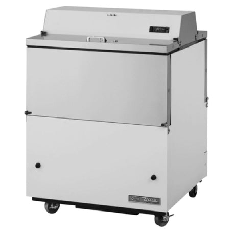 True Mfg. - General Foodservice TMC-34-DS-SS-HC - Mobile Milk Cooler, Forced-air