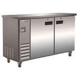 Empura E-KBB60-2-24-S - Back Bar Cooler, 2 Swing Solid Doors, 61"W X 24 7/16"D X 41 3/4"H