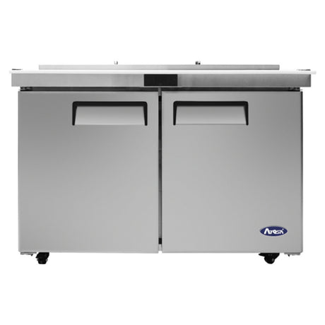 Atosa MSF8306GR-NTCV Atosa Sandwich/Salad Mega Top Refrigerator Two-section