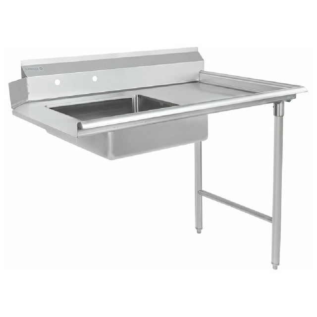 Empura Stainless E-SDT-48R Stainless Steel Soiled Dish Table Right Side 48"W X 30"D X 43.75"H