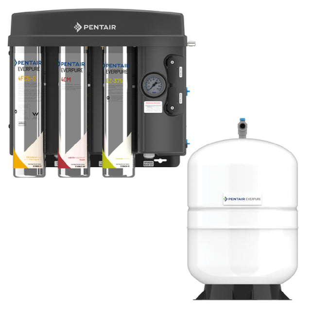 Everpure EZ-RO 375/5G-BL EZ-RO Reverse Osmosis System Combines RO Water & Mineral-addition Followed By A Precision Blend Valve For Variable TDS Adjustment To Produce Up To 375 Gpd