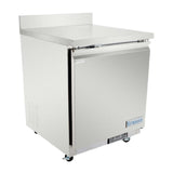 Empura E-KUC27W - Undercounter Reach-In Refrigerator, Work Top, 1 Swing Solid Door