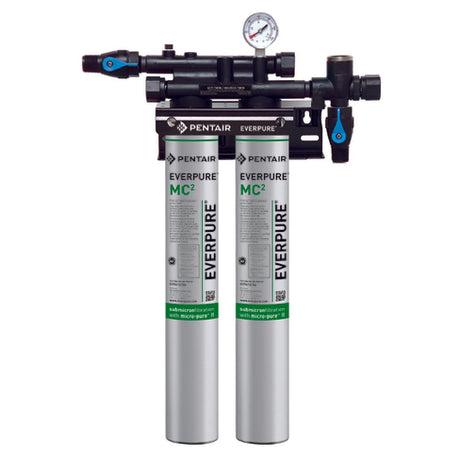 Everpure EV927502 QC7I Water Filtration System QC7I Twin MC² Twin