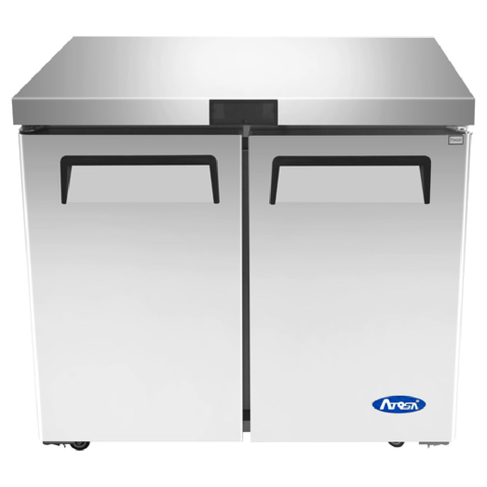 Atosa USA, Inc. MGF36FGR - Atosa Undercounter Freezer, Reach-in, Two-section