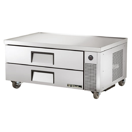 True Mfg. - General Foodservice TRCB-52-HC - Refrigerated Chef Base, 51-7/8"W, One-piece 300 Series 18 Gauge Stainless Steel Top With V Edge
