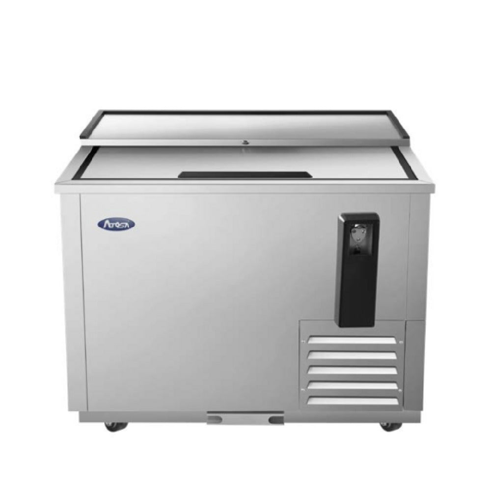 Atosa USA, Inc. MBC36GR - Atosa Bottle Cooler, 36-3/4"W X 26-3/4"D X 38-1/2"H, Self-contained Side Mount Refrigeration