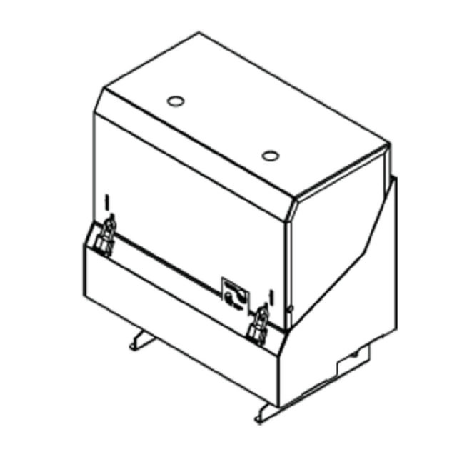 Perlick SRLC-D24R Locking Speed Rail Cover Double 24" W