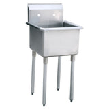 Atosa USA, Inc. MRS-1-MOP - MixRite Compartment Mop Sink, 21"W X 21-1/2"D X 44-1/2" H